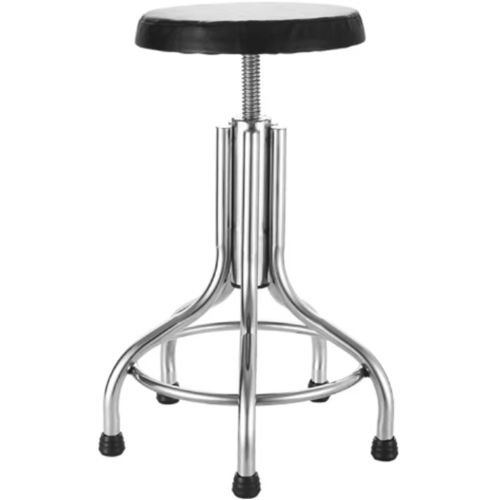 Medical Lab Chair - Adjustable Laboratory/Clinic Stool – Screw-Lift Seat,