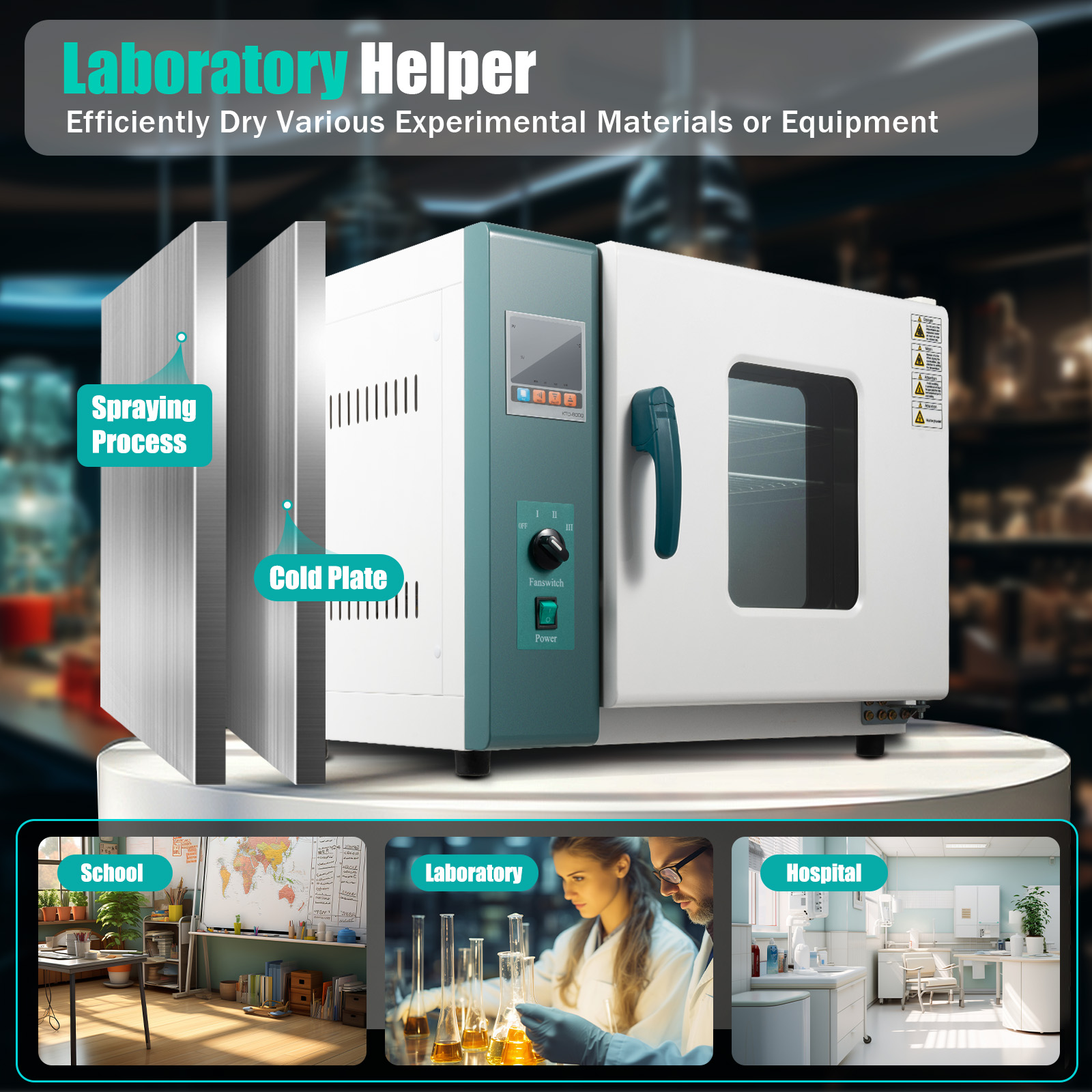 45L Convection Drying Oven 101 - Medical Labs avis et prix