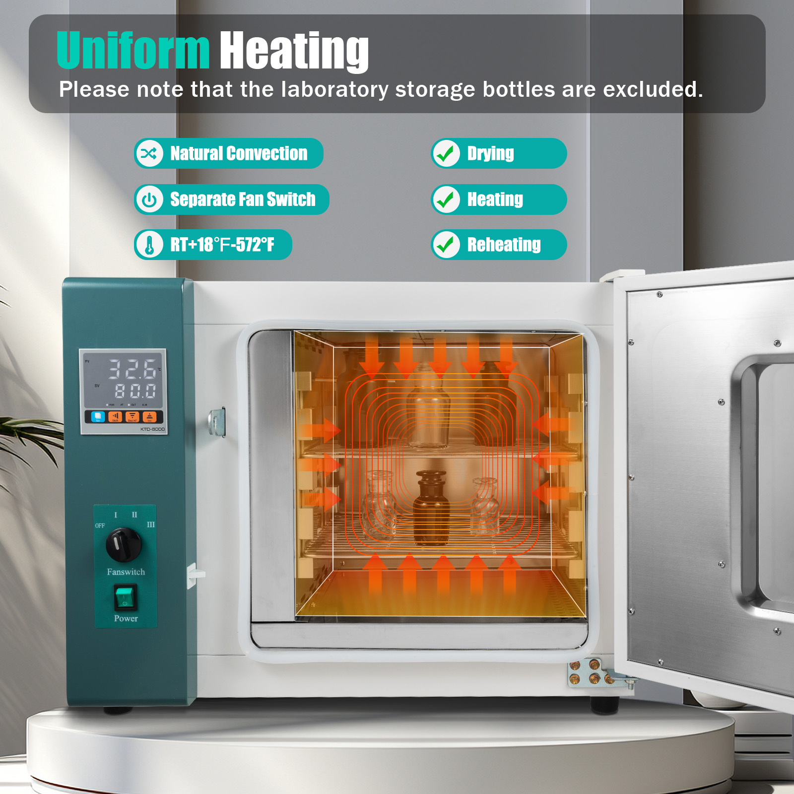 45L Convection Drying Oven 101 - Medical Labs avis et prix