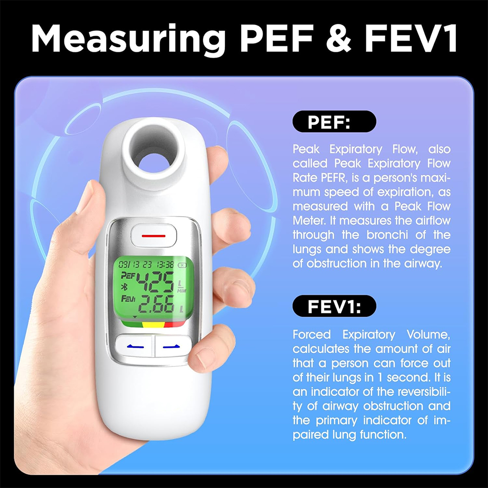 Medical Bluetooth Lung Functio - Spirometer Lung Function avis et prix