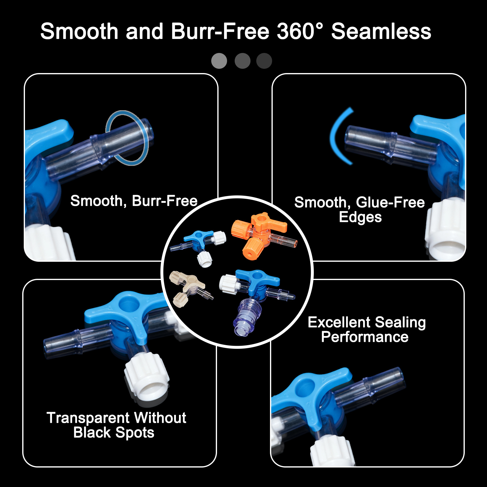 200pcs 2-way Stopcocks for Lue - Medical Labs avis et prix