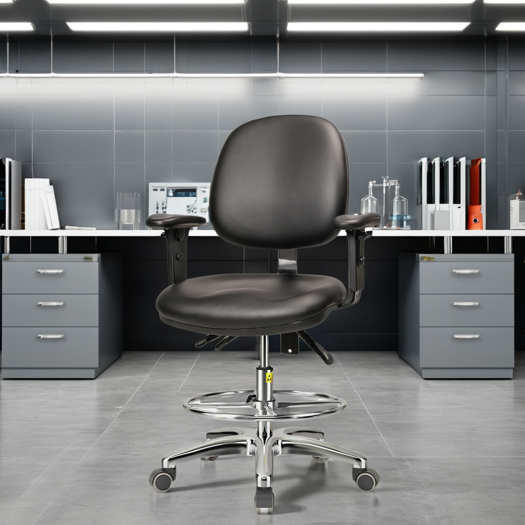 Durable leather medical examin - Medical Lab Chair avis et prix