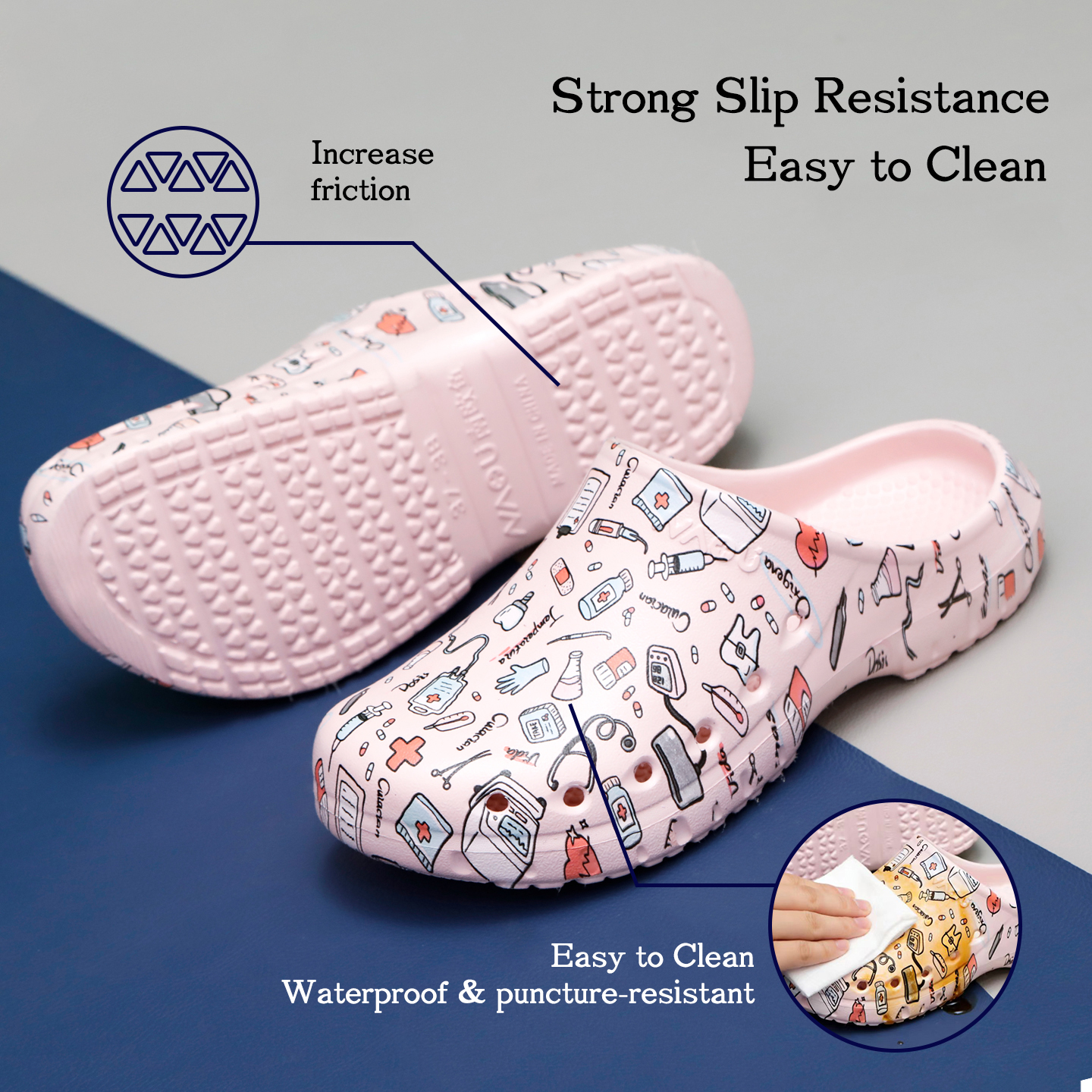 Medical Print Shoes EVA Non-sl - Medical Labs avis et prix