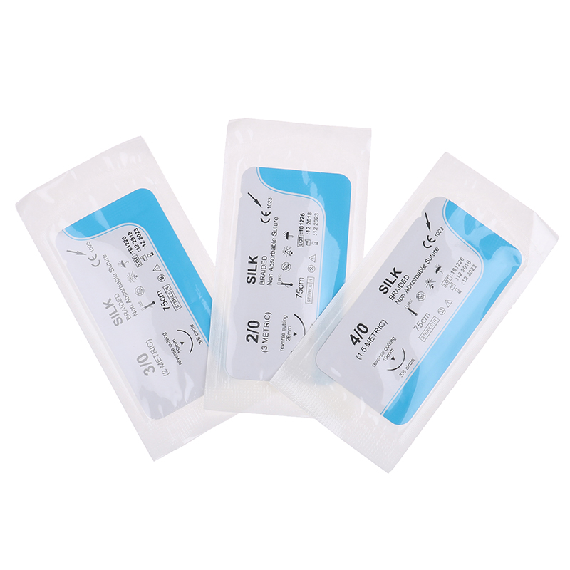 12PCS 75cm 2/0 3/0 4/0 Dental  - Surgical Instrument Set avis et prix